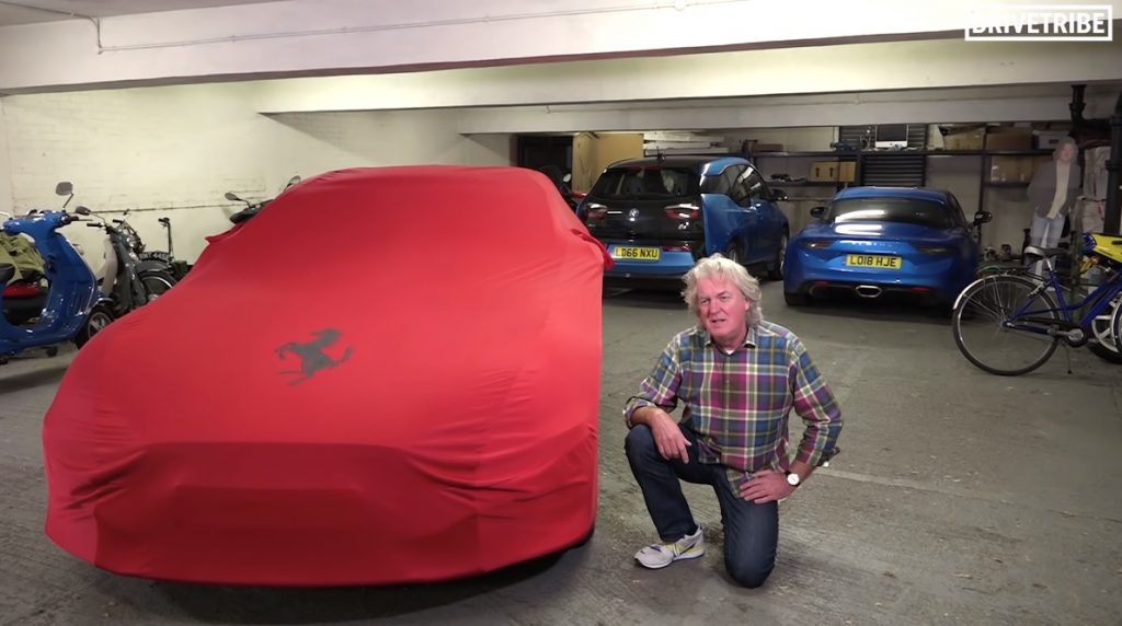james may bought a new car and its a tesla
