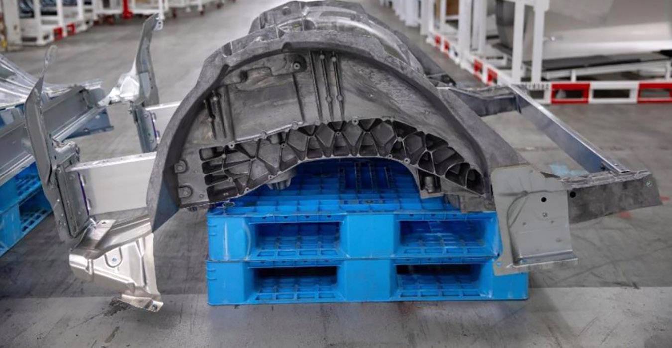 Tesla presents new rear structure for Model Y - Musk says, "Revolution" in  production