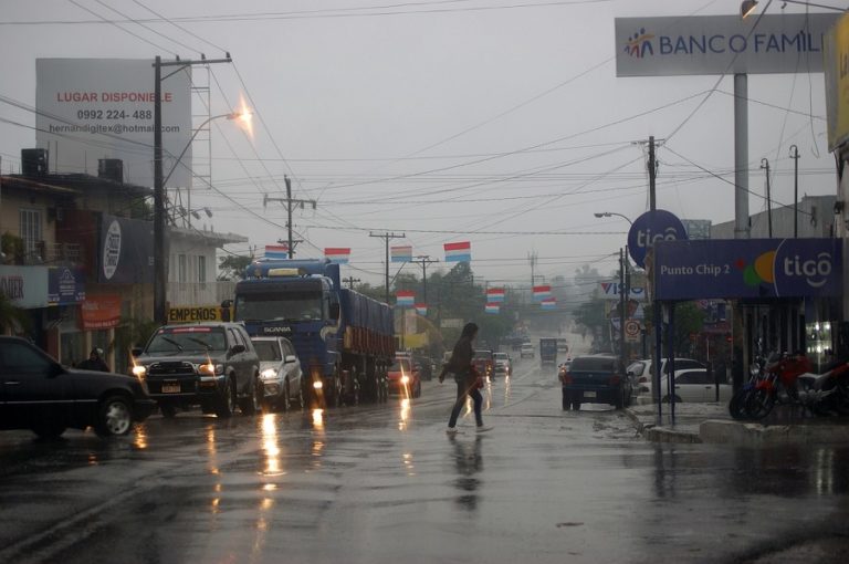 Is it safe to drive a car during a thunderstorm?