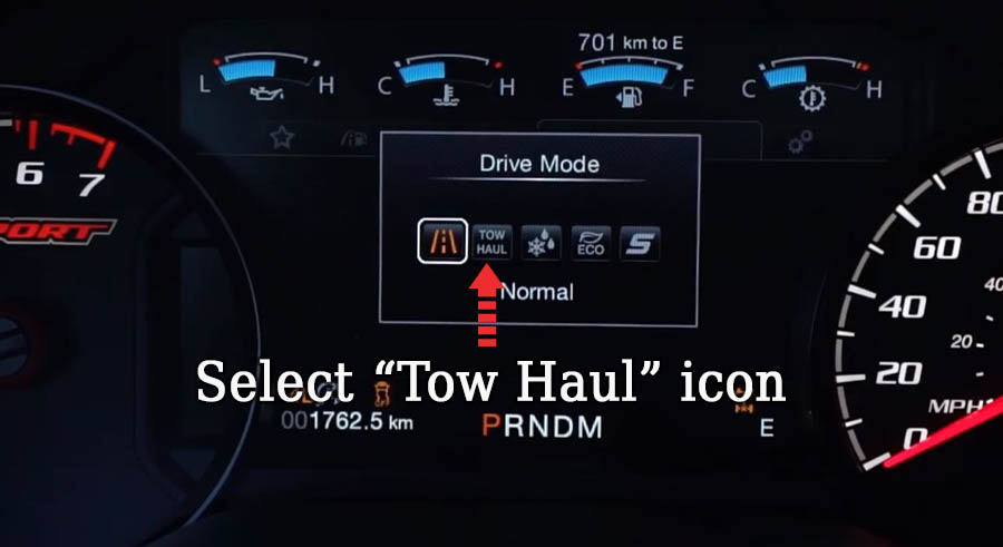 How to enable Tow Haul mode on Ford F-150 - What's its purpose? 2015 Ford F 150 Tow Haul Button
